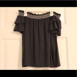 off the shoulder top